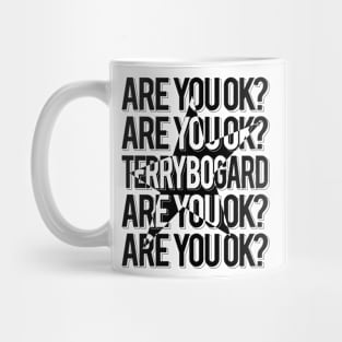 ARE YOU OK? White/Black Mug